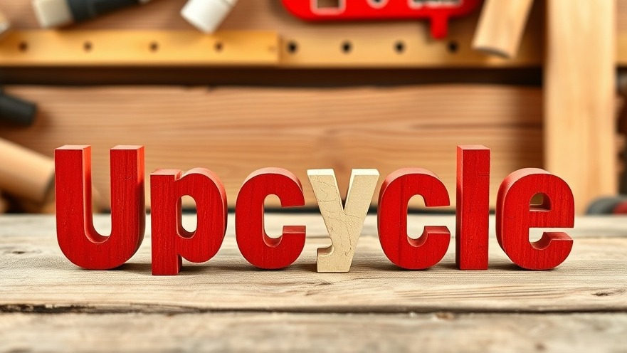 Upcycle wooden letters in eco-friendly gardening, highlighting sustainable home design.