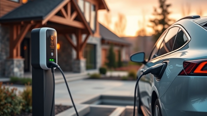 Modern dual-port EV charging solutions at an eco-friendly luxury hotel.