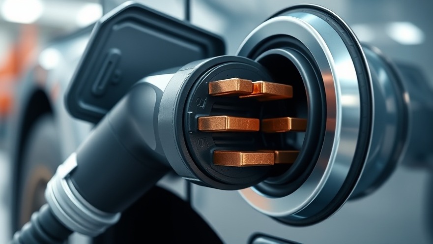 heavy duty megawatt charging system connector plug with liquid cooling channels and copper pins for electric trucks
