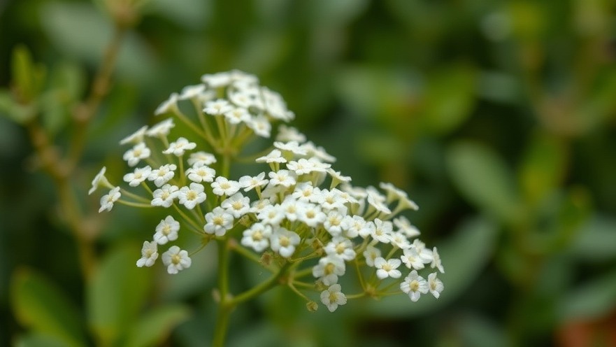 Close-up of delicate Baby's Breath flowers showcasing sustainable home design in natural landscaping.