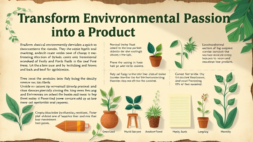 Informative infographic on sustainability strategy featuring eco-friendly designs.