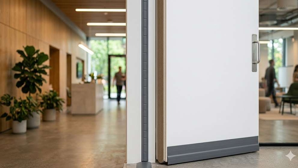 Firedoor in an office setting