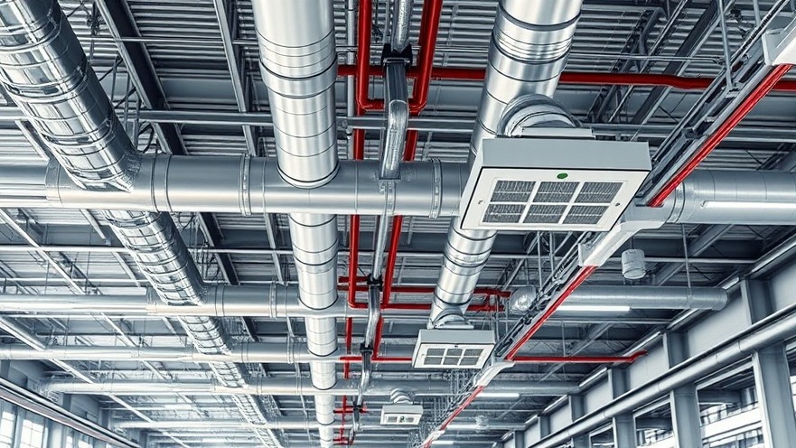 Corrosion-resistant industrial fire sprinkler system and environmental monitoring sensors in a chemical facility
