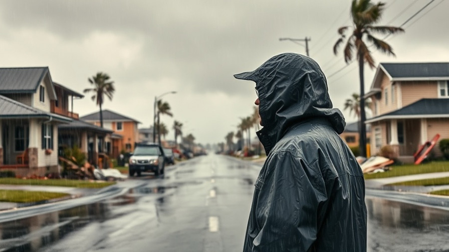 Hurricane Melissa impact on Jamaica: Man braves storm aftermath.