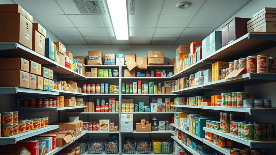 SNAP delays Florida seniors food relief in a well-stocked pantry.