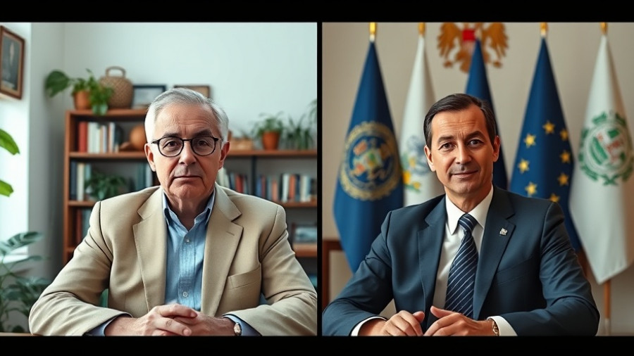 Video call discussing Florida County Overspending with two officials.