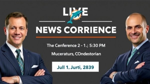 Miami Dolphins new coach and GM news conference announcement