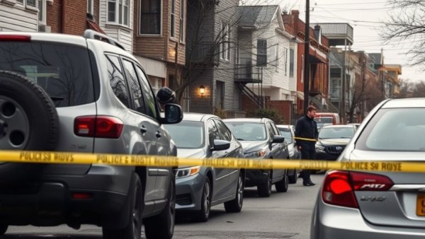Police investigation scene in Northwest Miami-Dade.