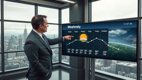 South Florida weekend weather forecast with meteorologist presentation.