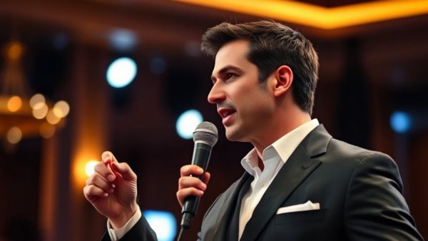 Deon Cole at NAACP Image Awards engaging audience