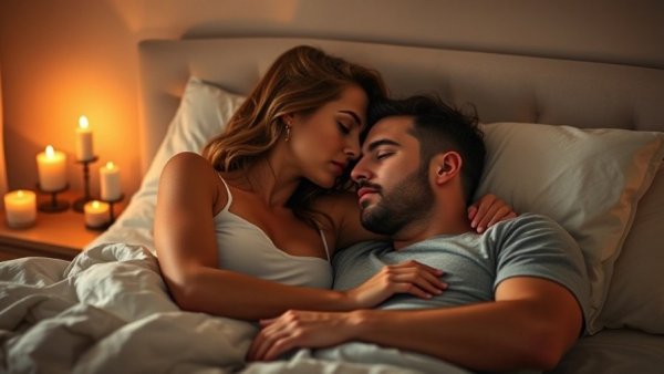 Improving Intimacy in 2026: A couple sharing a tender moment.