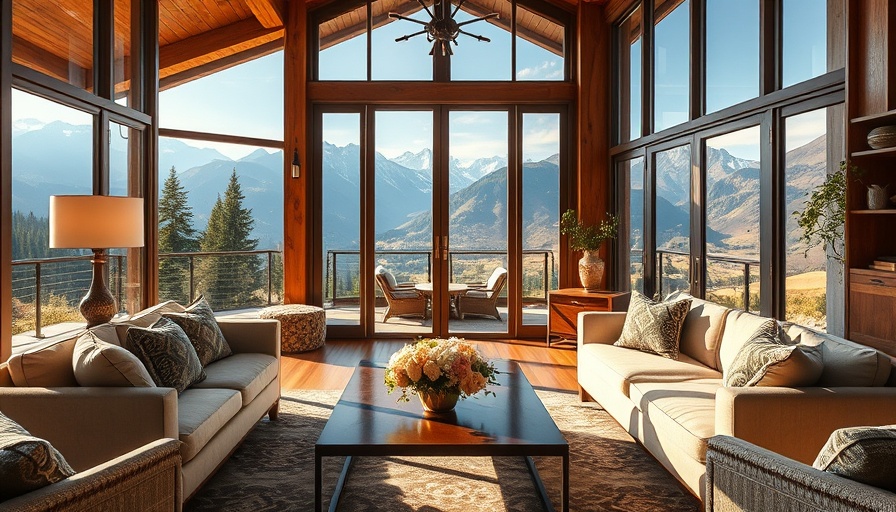 Luxurious Blackberry Mountain Resort room with mountain view.