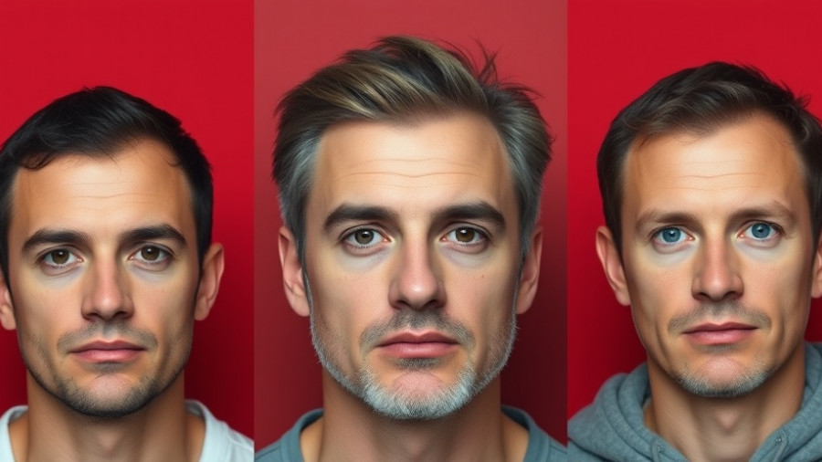 Mugshots of three men, related to internet outage incident, Moore County.