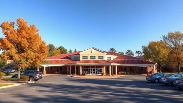 Aberdeen voting center under investigation with red tile roof.