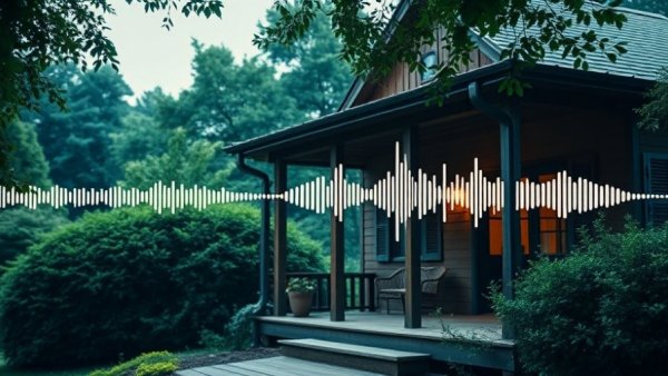 Sand Hills Women's Exchange podcast cover with rustic building and waveform