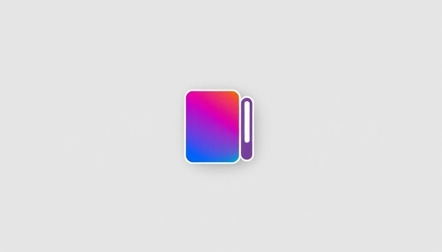 Abstract minimalist menu icon on gray background