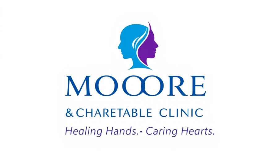 Moore Free Clinic logo for Dining in the Pines fundraiser
