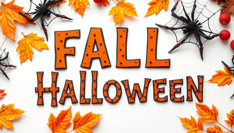 Fall Halloween Cards Drive for Seniors design with spider webs