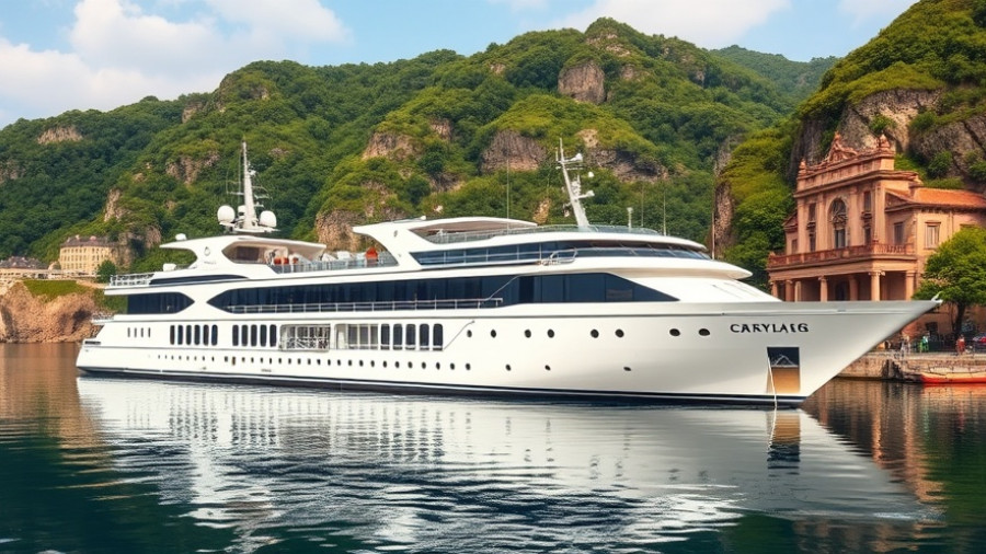 Hapag-Lloyd modern cruise ship at harbor, Indian Ocean expeditions.