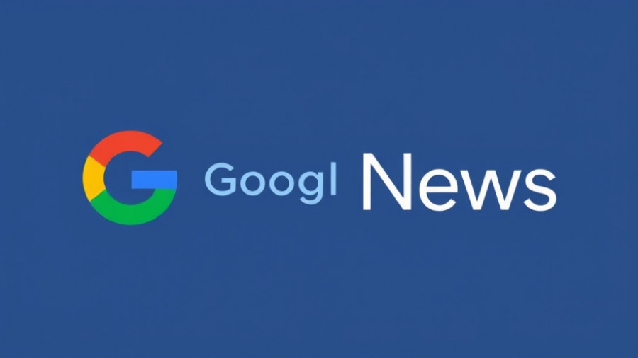 Google News logo in vibrant colors.