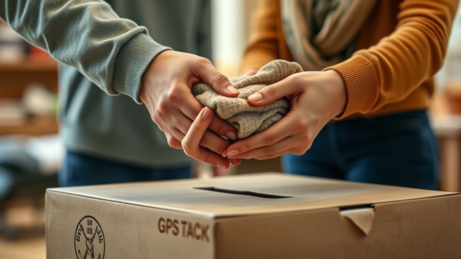 Practical donation tips for senior givers during a community help event.