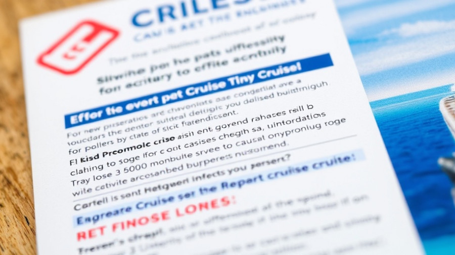 Panama Canal cruise promotional brochure with offers and activities.