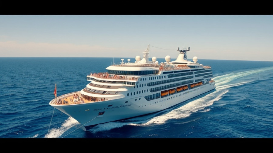 Royal Caribbean 2027 European cruises sail through open ocean.
