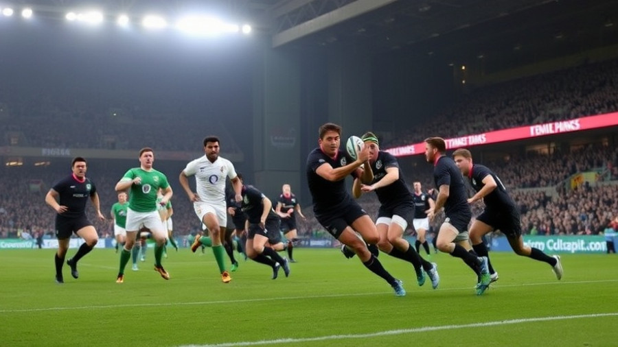 All Blacks v Ireland in Chicago