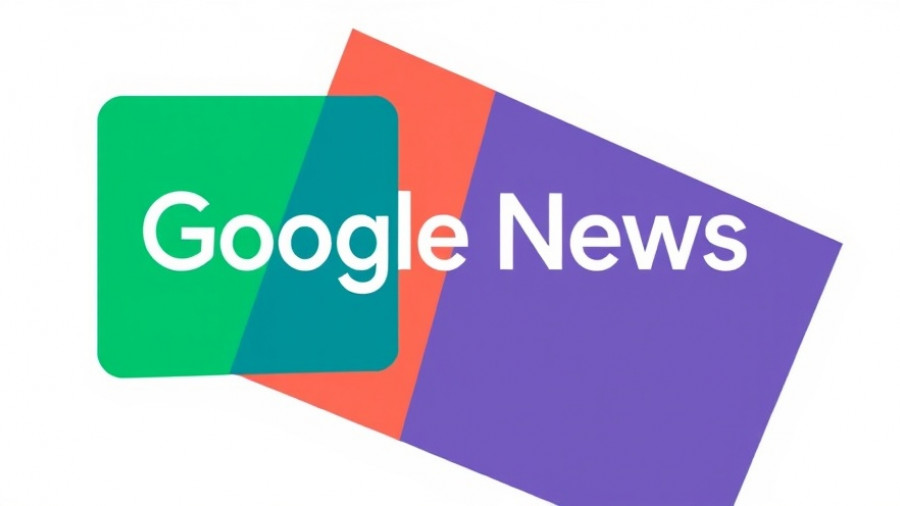 Google News app icon colorful design.