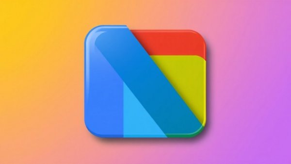 Google News icon with colorful rectangles.