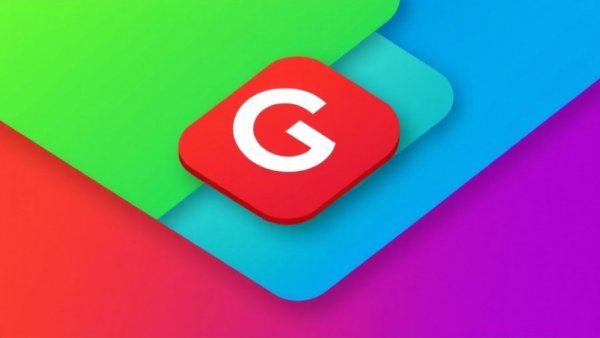 Colorful modern app icon with a 'G' design.