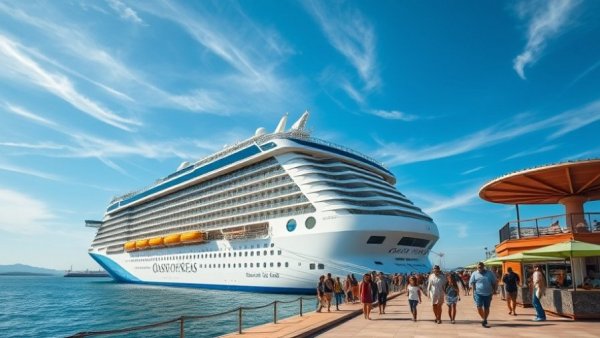 Oasis of the Seas in harbor amid rising Royal Caribbean cruise demand.