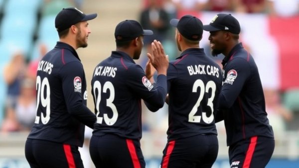 Recap: Black Caps hold on to win first ODI against West Indies