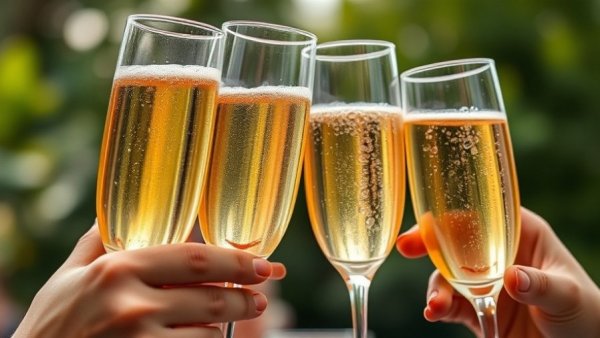 Glasses raised in toast at Senior Nomads farewell.