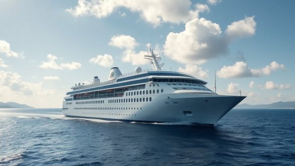 Silver Shadow cruise ship sailing, 25 years of service.