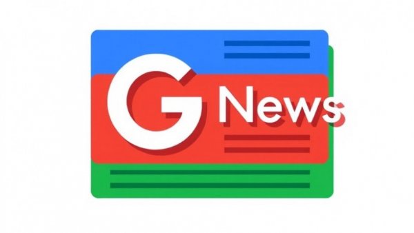 Colorful Google News icon with vibrant rectangles.