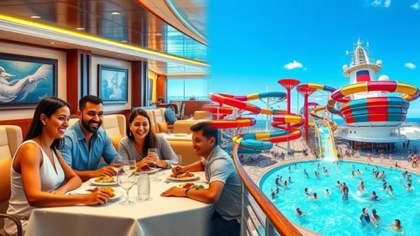 Thanksgiving cruise on Royal Caribbean's Star of the Seas: family dining and water park fun.