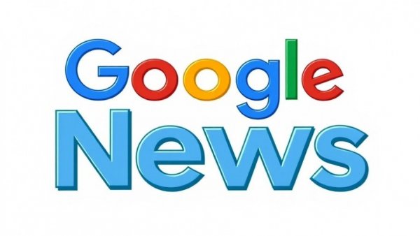 Vibrant Google News logo symbolizing dynamic information flow.