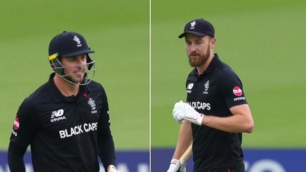 Black Caps need 10 wickets on final day after Conway, Latham centuries