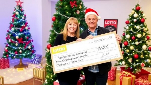 Two people set for very merry Christmas after winning $500k with Lotto