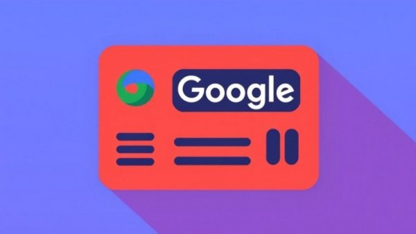 Colorful Google News icon in simple design