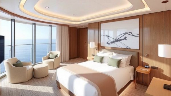 Oceania Sonata will have newly designed suites when she debuts in 2027