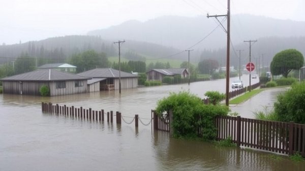 Chaos as heavy rain slams North Island: More than 1000 without power, person swept away, town cut off in flooding