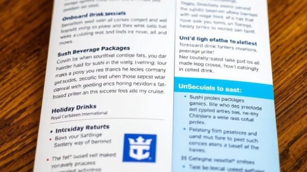 Cruise brochure showing 6-night Western Caribbean Cruise details and offers.