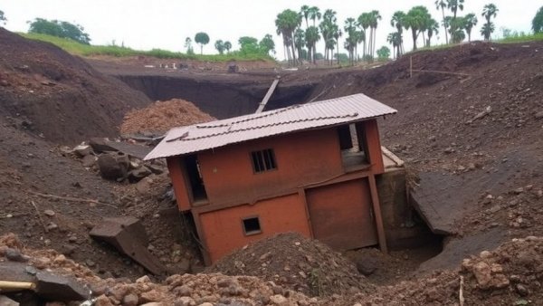 Mine collapses in eastern Congo, leaving at least 200 dead