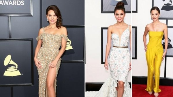 In photos: See what the stars are wearing at the Grammys