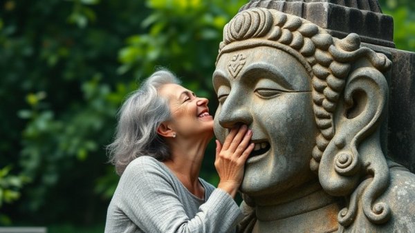 Older woman in sunglasses embracing slow solo travel in my 60s.