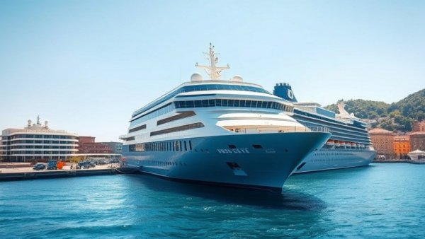 Oceania Cruises World Cruise rerouted luxurious ship docked