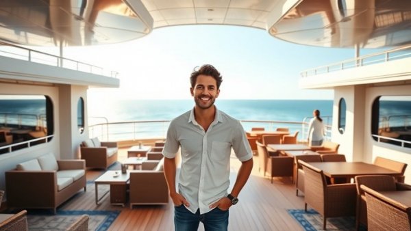 Royal Caribbean Aquatheater Suite deck with ocean view