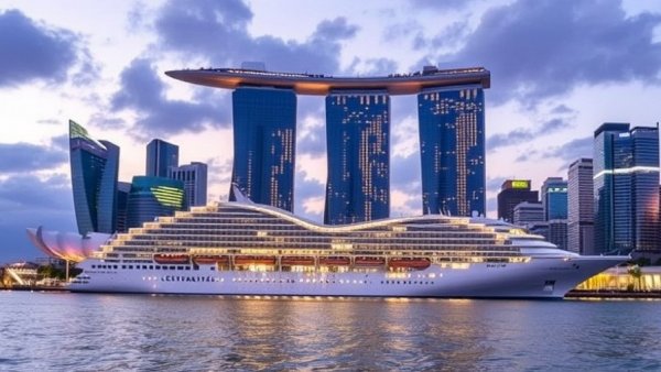 Oceania talks huge investment as Oceania Vista makes Singapore debut
